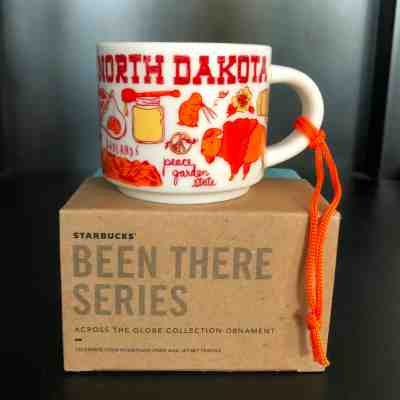 Starbucks NORTH DAKOTA BEEN THERE SERIES ornament demi mug