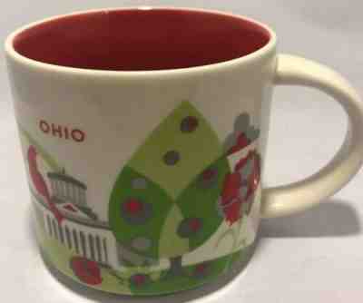 Starbucks 14oz coffee mug cup You Are Here Collection - Ohio - Sold on eBay Feb, 18th 2019 for $15.00