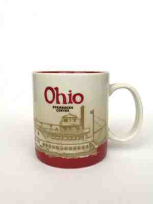 Starbucks Coffee Mug OHIO Collector Series Cup 16oz - Sold on eBay Feb, 17th 2019 for $5.50