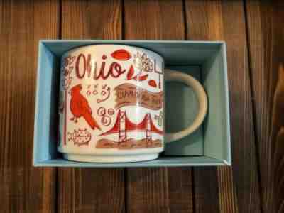 Starbucks Coffee Been There Series Mug 2017 OHIO Cup 14 oz NWT & box - Sold on eBay Feb, 15th 2019 for $10.60