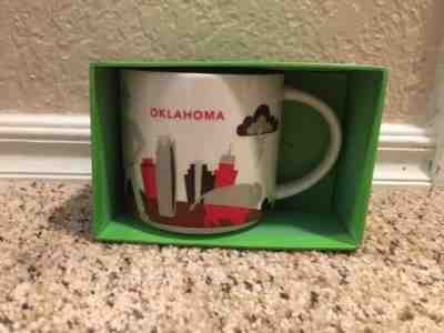 NEW Starbucks Oklahoma You Are Here Limited Edition Coffee Mug 14oz - Sold on eBay Feb, 3rd 2019 for $16.50