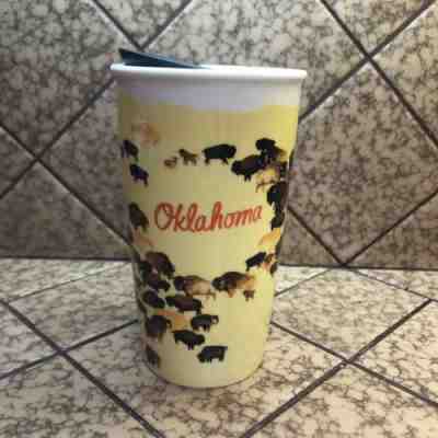 NEW! Starbucks Oklahoma Collectible State Double Wall Travel Tumbler w/Lid  - Sold on eBay Feb, 1st 2019 for $18.50