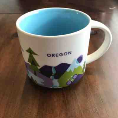 Starbucks Oregon You Are Here Collection Mug 2015 14oz - Sold on eBay Feb, 17th 2019 for $10.00