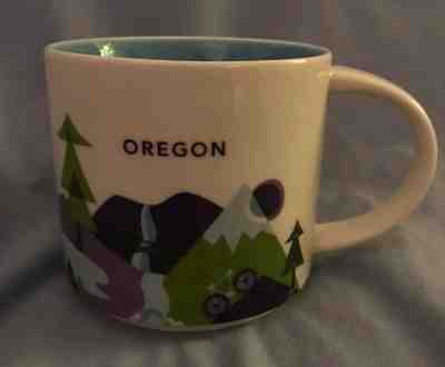 Starbucks “You Are Here” Collection Oregon 14 oz Coffee Mug NEW with SKU - Sold on eBay Feb, 17th 2019 for $17.00