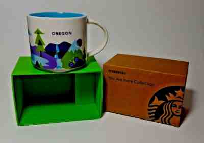 Starbucks Oregon You Are Here YAH Mug NEW IN BOX - Sold on eBay Feb, 17th 2019 for $28.99