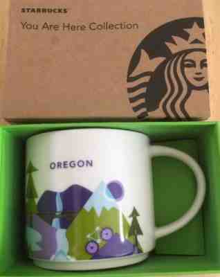 STARBUCKS OREGON YAH YOU ARE HERE COLLECTION 2017 COFFEE MUG city icon portland - Sold on eBay Feb, 15th 2019 for $22.49