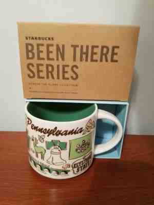 Starbucks 2018 Pennsylvania “Been There Series” 14 oz Collectible Mug - NWT - Sold on eBay Feb, 19th 2019 for $18.95