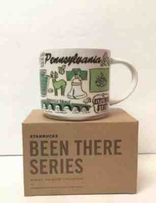 Starbucks Pennsylvania Coffee Mug Been There Series With Box & SKU NEW Collector - Sold on eBay Feb, 18th 2019 for $28.99