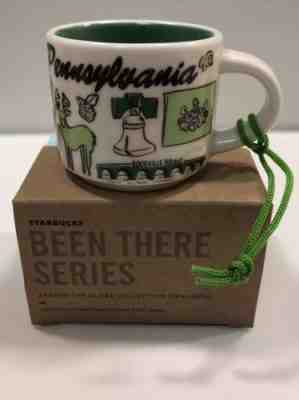 Starbucks Pennsylvania Ornament Been There Series Demitasse Mini Mug W/ Box NEW - Sold on eBay Jan, 17th 2019 for $27.99
