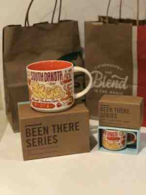 2018 Brand New Starbucks South Dakota Been There Series Mug & Ornament Set - Sold on eBay Jan, 26th 2019 for $49.00