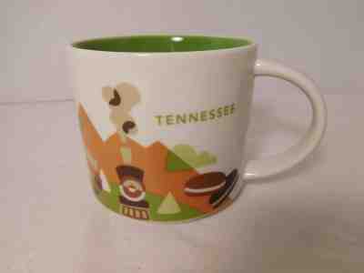 Tennessee Starbucks Mug Your Are Here White and Green 14 Fl. Oz. - Very Clean - Sold on eBay Feb, 4th 2019 for $19.88