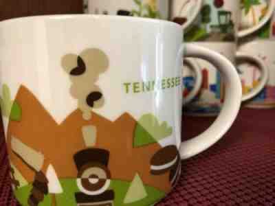 Starbucks YOU ARE HERE ~TENNESSEE ~ RETIRED - City Mug - - Sold on eBay Feb, 2nd 2019 for $8.50