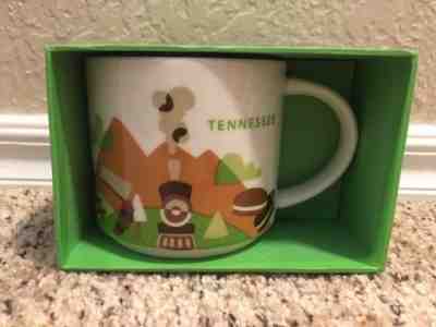 NEW Starbucks Tennessee You Are Here Limited Edition Coffee Mug 14oz - Sold on eBay Jan, 31st 2019 for $13.00