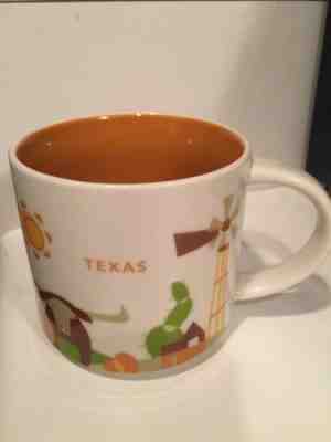 Starbucks You Are Here Collection Mug TEXAS - Sold on eBay Feb, 21st 2019 for $20.01