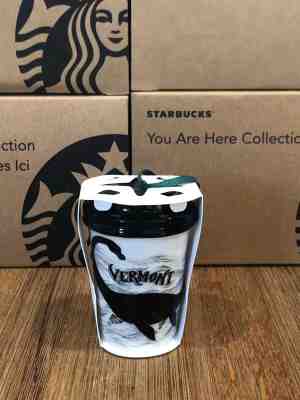 2017 Starbucks Christmas Ceramic Ornament - Vermont VHTF NWT - Sold on eBay Feb, 16th 2019 for $39.95