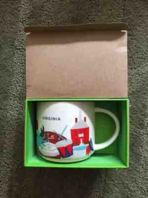 Starbucks Virginia You Are Here 14 Ounce Mug New - Sold on eBay Feb, 21st 2019 for $6.25