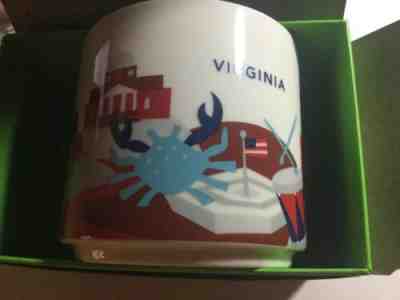 NEW Starbucks You Are Here Collection Virginia Coffee Mug 14 oz. - Sold on eBay Feb, 15th 2019 for $15.00