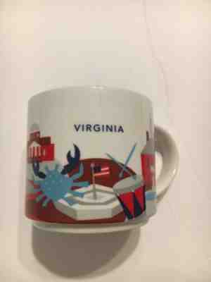  Starbucks Coffee You Are Here Virginia State City Series Mug Collector  - Sold on eBay Feb, 11th 2019 for $7.00
