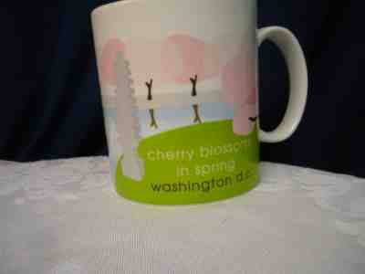 Starbucks Washington DC Cherry Blossoms in Spring 18 oz Coffee Mug 2007 - Sold on eBay Feb, 22nd 2019 for $22.00