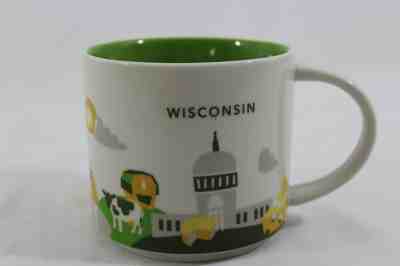 Starbucks 'Wisconsin' "You are here" series coffee mug 2016 - Sold on eBay Feb, 10th 2019 for $8.00