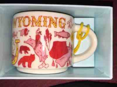 Wyoming Starbucks Been There Series 2oz  Mini Mug 2018 Rare Hard To Find - Sold on eBay Jan, 2nd 2019 for $21.25