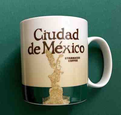Starbucks Mug MEXICO CITY 2014 Global Icon Series. 16oz/473ml + FREE GIFT CARD - Sold on eBay Jan, 23rd 2019 for $19.99