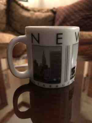 Rare 1 oz. Starbucks 2003 Mini Mug City Scenes Series - NEW YORK NY - Sold on eBay Feb, 24th 2019 for $8.00