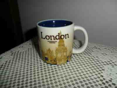 STARBUCKS COLLECTOR SERIES LONDON 3 Oz Mini Espresso Demitasse Cup  - Sold on eBay Feb, 23rd 2019 for $5.00