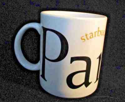 Starbucks Collectors Series City Coffee Mug Paris France 16 oz - Sold on eBay Feb, 21st 2019 for $6.00