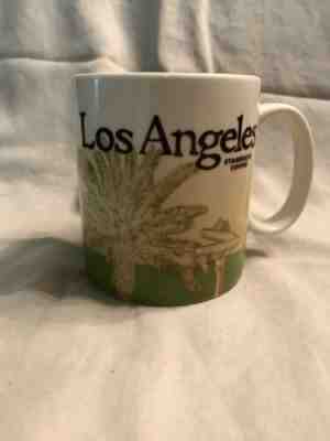 Starbucks Coffee Mug 16oz LOS ANGELES 2012 Collectors Series Cup  - Sold on eBay Feb, 23rd 2019 for $28.00