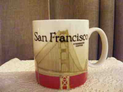 Starbucks San Francisco 2012 Global Icon Collector City Series Coffee Mug 16 oz - Sold on eBay Feb, 23rd 2019 for $15.00