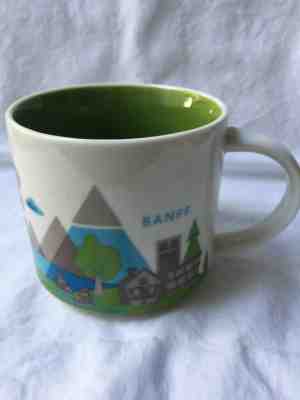 STARBUCKS Banff Canada 2012 coffee tea cup mug - Sold on eBay Feb, 24th 2019 for $22.50