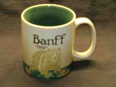 2009 STARBUCKS Banff GLOBAL ICON SERIES MUG 16oz. new with SKU attached