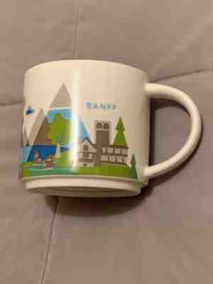 Starbucks Coffee Mug - Banff - You Are Here (14oz) - Sold on eBay Feb, 23rd 2019 for $29.00
