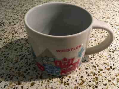 WHISTLER STARBUCKS MUG VGC YOU ARE HERE COLLECTION 2015 14 OZ COFFEE TEA  - Sold on eBay Feb, 24th 2019 for $25.00