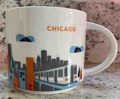 Starbucks, Chicago Mug, You Are Here Collection, 2013, Mint, 14 oz. - Sold on eBay Feb, 23rd 2019 for $9.99