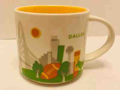 NEW 2014 Starbucks You Are Here DALLAS Mug (coffee cup tea) TEXAS TX - Sold on eBay Jan, 10th 2019 for $18.29