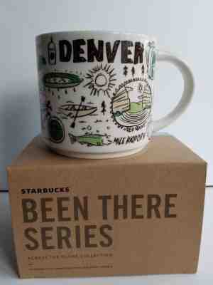 Starbucks BTS "Been There Series" Coffee Cup 14 oz - Denver - Sold on eBay Jan, 3rd 2019 for $27.77