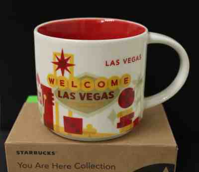 Starbucks Las Vegas City Mug You Are Here Collection, 14 fl oz,NIB  - Sold on eBay Feb, 23rd 2019 for $27.00