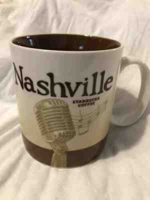 Starbucks 2011 Nashville Collector's Edition Global Icon Series 16 Oz Coffee Mug - Sold on eBay Feb, 23rd 2019 for $19.99