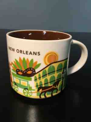 2014 Starbucks You Are Here Collection Coffee Mug New Orleans 14 oz Mug  - Sold on eBay Dec, 14th 2018 for $17.99