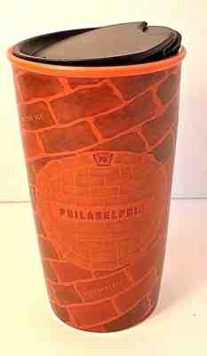 Starbucks Philadelphia Ceramic Double Wall Traveler Tumbler 12 Ozs Cup New LE  - Sold on eBay Feb, 22nd 2019 for $51.99
