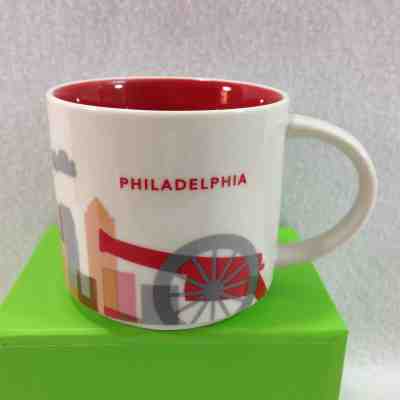Starbucks You Are Here Collection Mug Philadelphia Liberty Bell Independence  - Sold on eBay Feb, 16th 2019 for $30.00