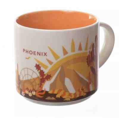 Starbucks Phoenix You Are Here Collection Coffee Mug Tea Cup 14 Oz - Sold on eBay Dec, 14th 2018 for $14.99