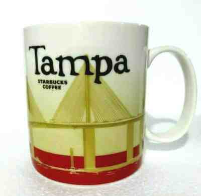 Starbucks Tampa  Collector Series Sunshine Skyway Bridge 16 oz Mug 2012 - Sold on eBay Feb, 23rd 2019 for $35.00