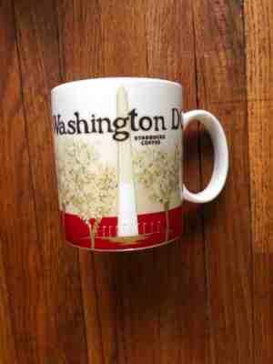 Starbucks Coffee 2012 Washington DC Collector's Series Global Icon Mug Cup - Sold on eBay Feb, 23rd 2019 for $28.00