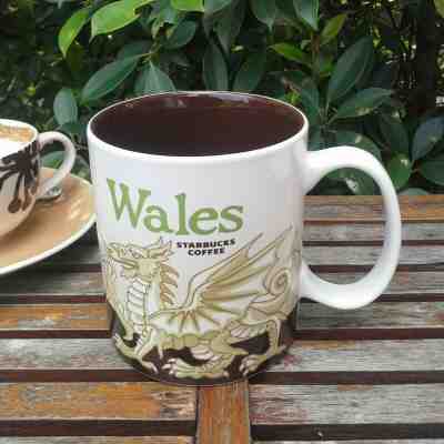 Original Starbucks City Mug 16 oz WALES series 2016-2017 Discontinued FOR GIFTS - Sold on eBay Feb, 23rd 2019 for $35.00