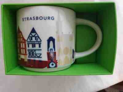 Starbucks mug Strasbourg, You Are Here  - Sold on eBay Feb, 24th 2019 for $37.00