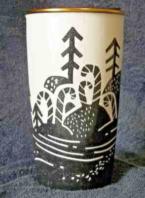 2018 "Starbucks For Life" Winter 12 oz. Ceramic Tumbler Mug; Limited Edition  - Sold on eBay Feb, 23rd 2019 for $15.50