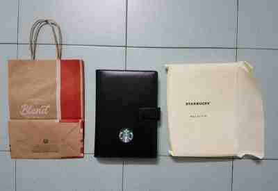 FINAL COPY - Starbucks Malaysia 2019 Planner Black Hard Cover VERY RARE 20 Years - Sold on eBay Feb, 24th 2019 for $29.99